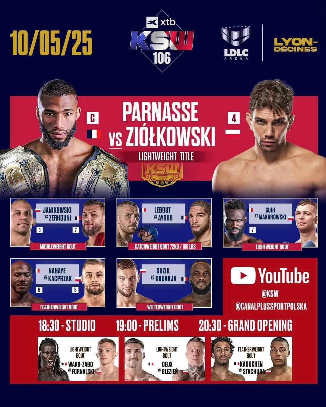 KSW 106 karta walk wyniki ppv online