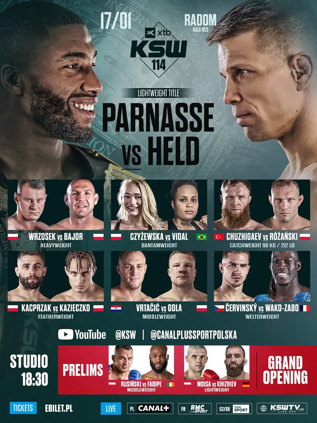 KSW 114 karta walk wyniki ppv online stream