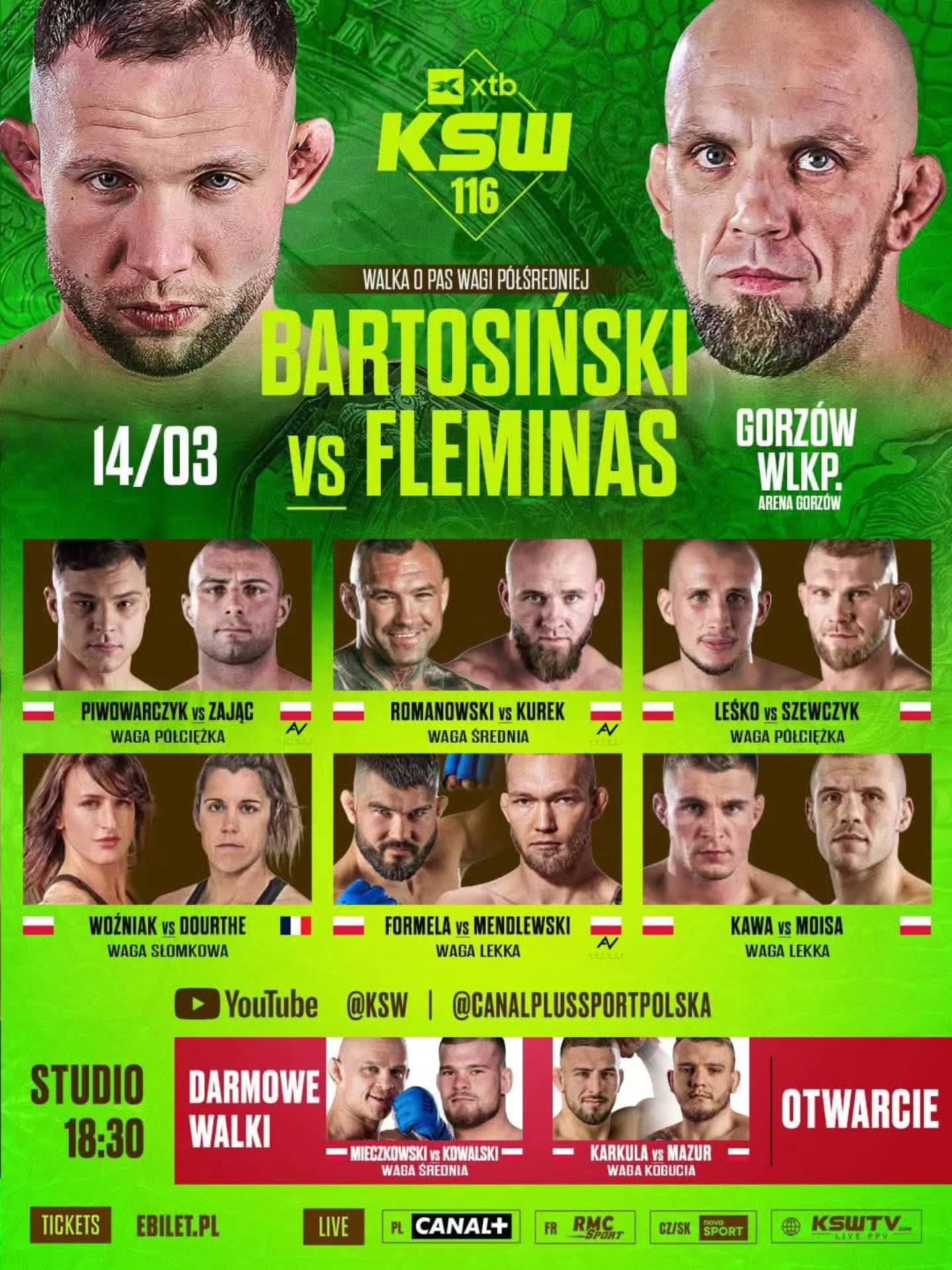 KSW 116 karta walk wyniki ppv online stream